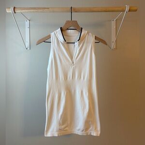 Athleta Momentum Polo Tank Sleeveless Golf Shirt